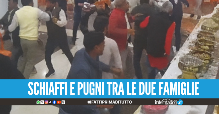 Manca il dolce al buffet del matromonio, rissa tra gli invitati