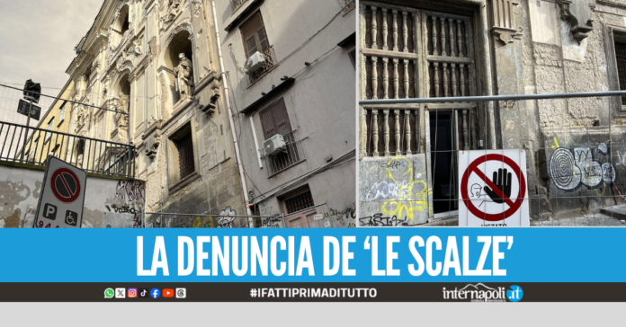 Napoli, disagi per i lavori al complesso monumentale di San Giuseppe a Pontecorvo