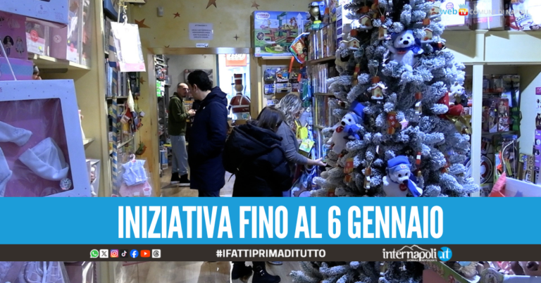 Torna a Napoli il giocattolo sospeso, dona un sorriso ai bimbi bisognosi