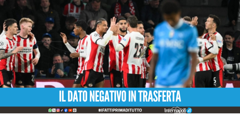 Mal di trasferta, numeri disastrosi per gli azzurri: 4 sconfitta fuori casa in campionato