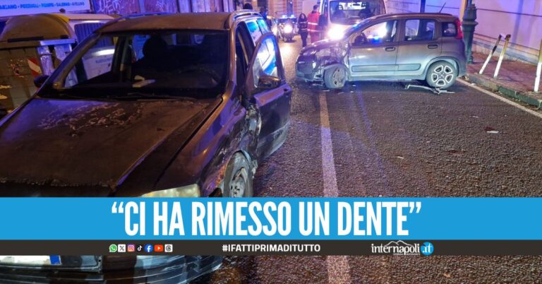Incidente stradale a Napoli, ferita la nipotina 13enne