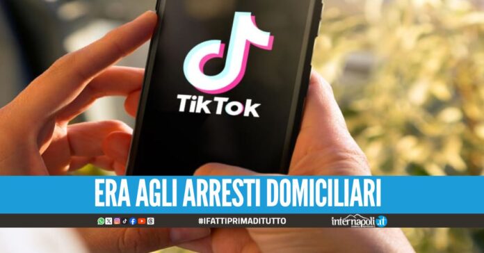 Evasione social nel Napoletano, incastrato dal video su TikTok