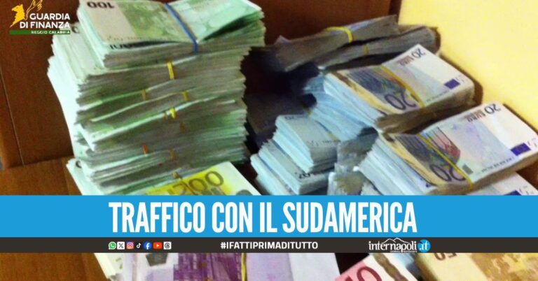 Non pagano le tasse sulla cocaina, sequestro da 18 milioni ai narcos
