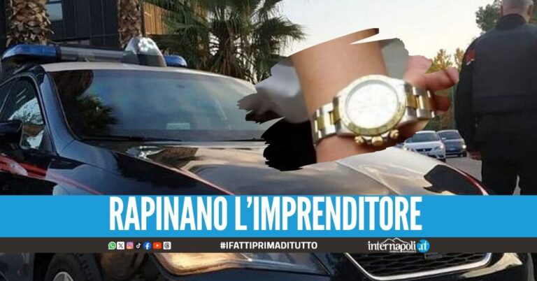 Rubano un Rolex da 40mila euro, 2 arresti tra Marano e Napoli