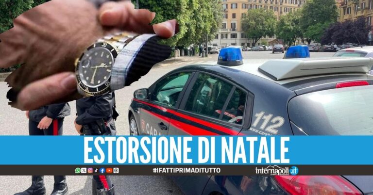 "Devi darci il Rolex da 30mila", il racket del clan di camorra