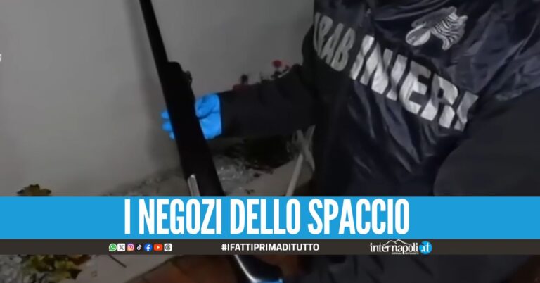 Spaccio lungo il Litorale Domizio, arrestati 7 pusher armati