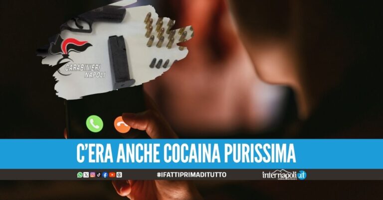 "C'è una borsa piena di armi", soffiata e sequestro a Secondigliano