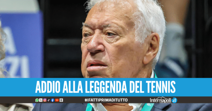 Tennis italiano in lutto, è morto Nicola Pietrangeli