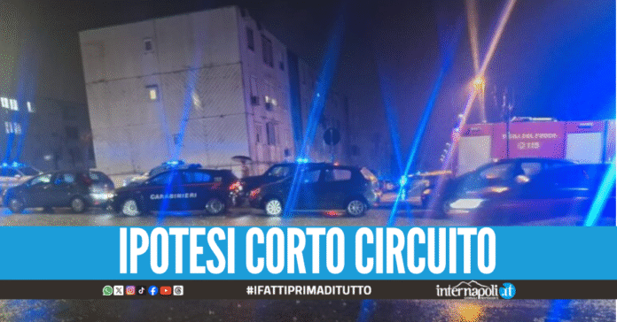 Tragedia a Monterusciello, anziana muore carbonizzata in casa: gravissimo il marito