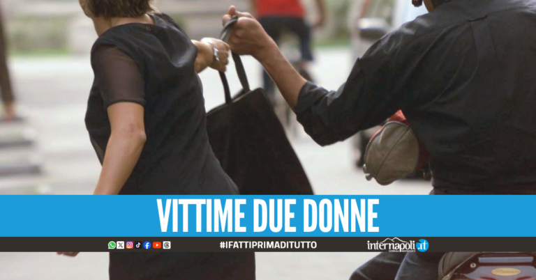 Due scippi in poche ore a Napoli e al Vomero, rapinatori in manette