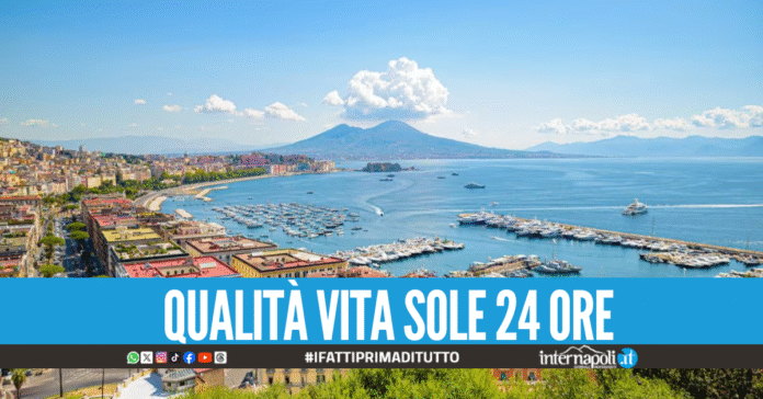 In Campania non si vive bene, Campania delude Napoli 104esima