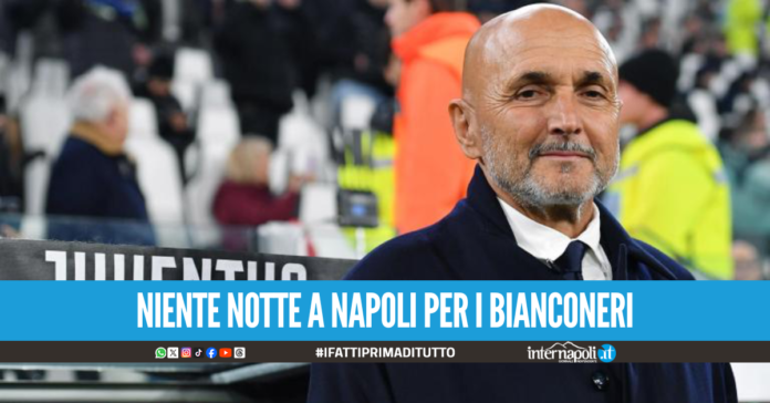 La mossa di Spalletti: la Juventus partirà per Napoli solo poche ore prima della partita