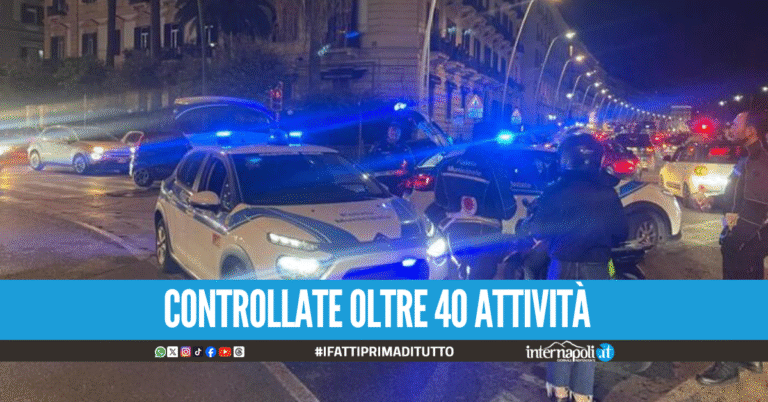 Lavoratori in nero e abusi, sanzionati 8 ristoranti nel cuore della movida a Napoli