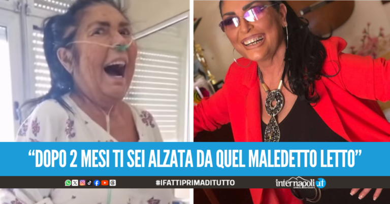 Miracolo di Natale. Lacrime di gioia a Napoli per la cantante Cinzia Oscar