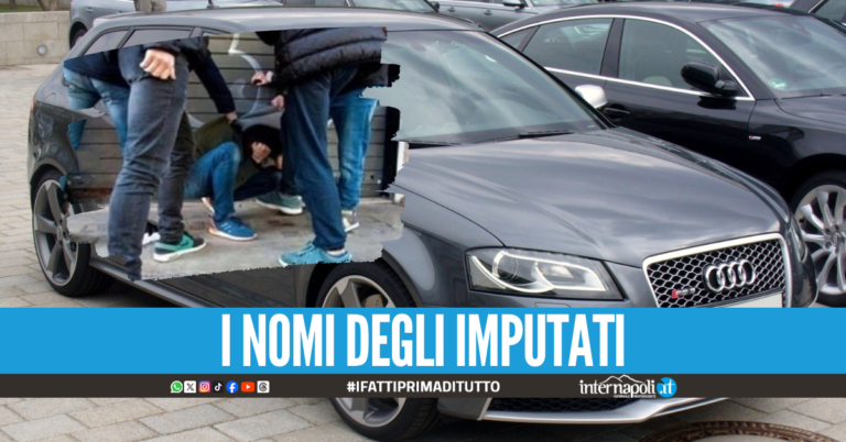 Noleggiano un’auto a Giugliano e la fanno sparire: sequestrati e pestati, a processo la banda legata ai Mazzarella
