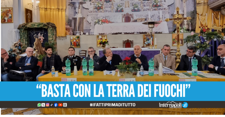 Oltre la terra dei fuochi a Giugliano incontro tra Istituzioni, Chiesa e Comitati