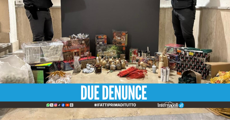 Operazione Capodanno sicuro, sequestrati 60 chili di fuochi illegali in Campania