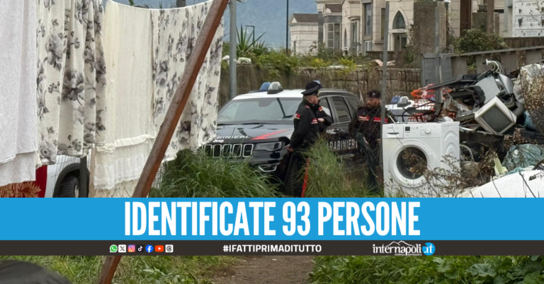 Operazione alto impatto, denuncia e sequestri al campo rom di Poggioreale