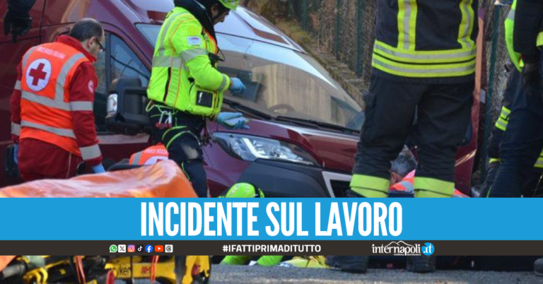 Precipita da un soppalco ad Acerra, grave operaio 53enne