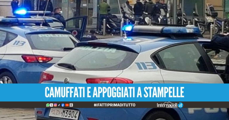 Rapina in banca a Soccavo, banditi travestiti da anziani in fuga con 70mila euro