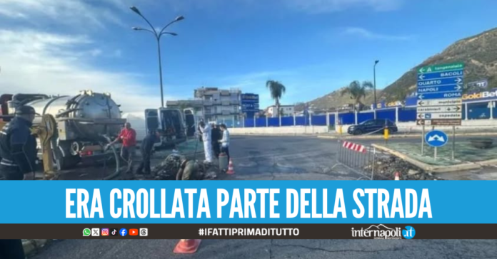 Riaperta via Domitiana Garantire la sicurezza dei cittadini