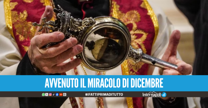 Si ripete il miracolo di San Gennaro, il sangue si è sciolto alle 9.13