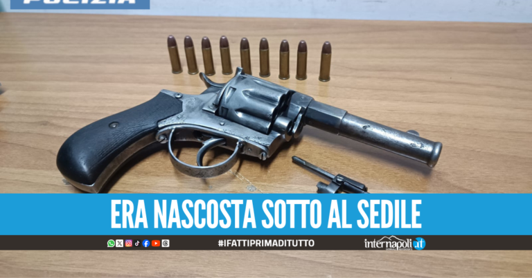 Sorpreso con Revolver e munizioni, 25enne arrestato ad Acerra