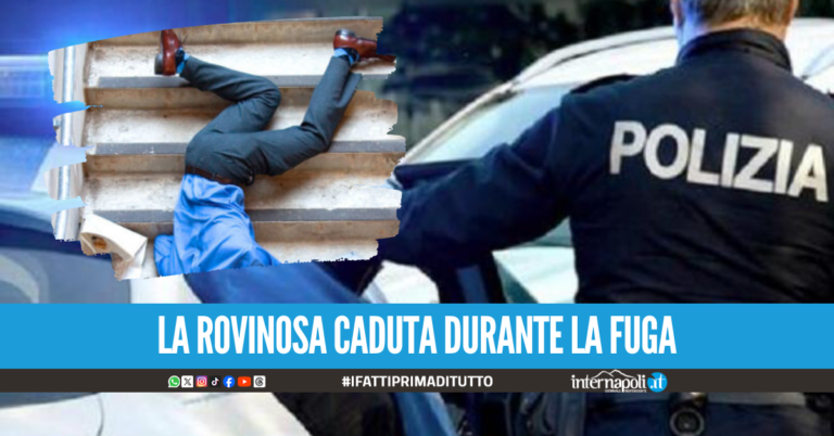 Tenta di rubare in un appartamento ma cade dalle scale, ladro in manette a Quarto