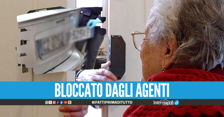 Truffa un'anziana con la tecnica della "targa clonata", 40enne napoletano in manette