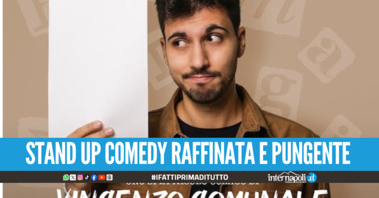 Vincenzo Comunale torna in tour, debutto al Teatro Acacia