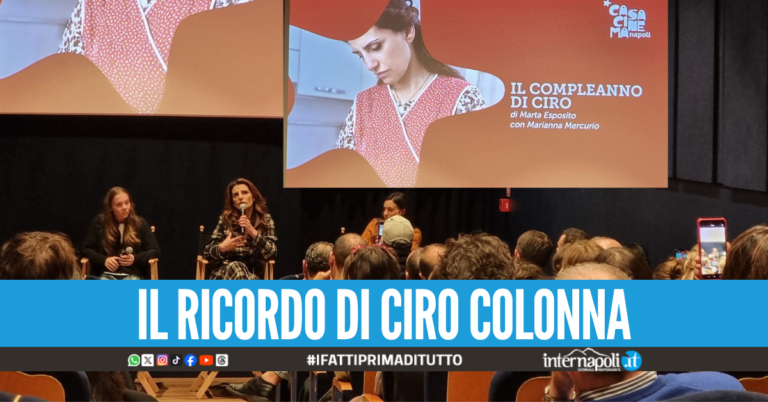 La storia di Ciro Colonna diventa un film, la pellicola presentata a Napoli