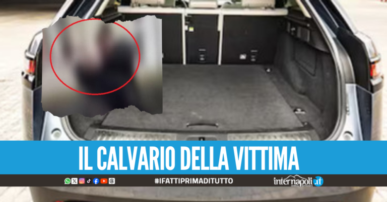 Afragola, picchiato e chiuso nel bagagliaio il racconto delle ore di terrore
