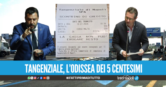 Aumento di 5 centesimi per la Tangenziale di Napoli, scontro tra Borrelli e Salvini in Parlamento