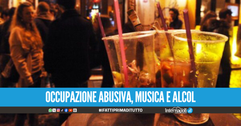 Blitz nella movida dei Quartieri Spagnoli, locali nel mirino: 16mila euro di sanzioni