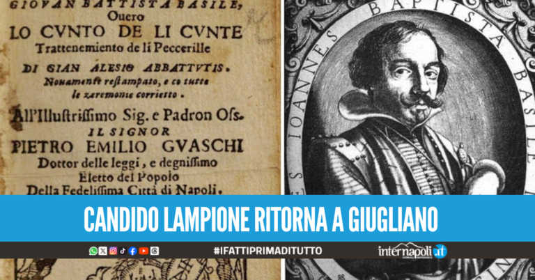 Candido Lampione ritorna a Giugliano per il 460° Compleanno di Giovan Battista Basile