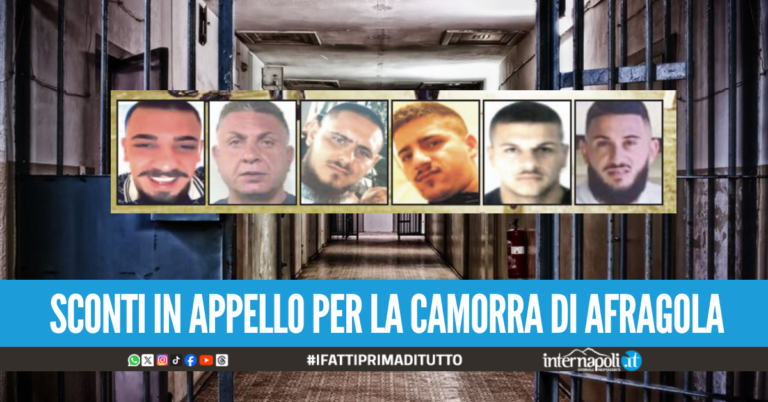 Clan Sasso-Parziale di Afragola, molti sconti in Appello
