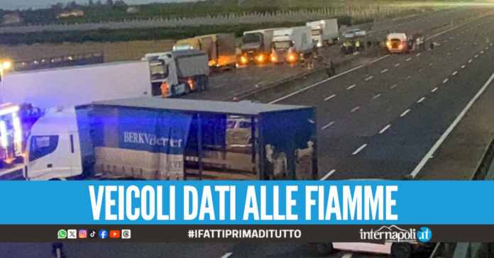 Far West in autostrada, assalto al portavalori con chiodi e fumogeni