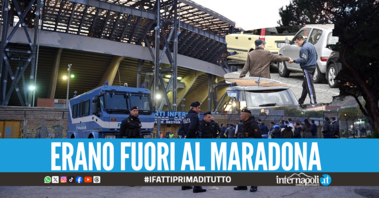 Fuorigrotta sotto scacco dei parcheggiatori abusivi durante Napoli-Verona, denunciati in due