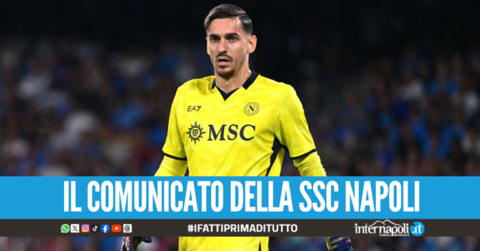 Non c'è pace per Meret, distorsione alla spalla sinistra per il portiere