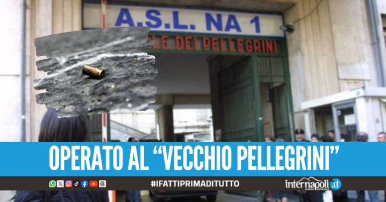 "Mi hanno rapinato", giovane arriva in ospedale a Napoli con un proiettile in testa