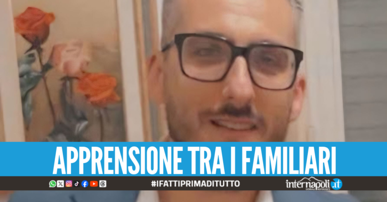 Ansia a Salerno per Giuseppe Adinolfi, non si hanno notizie del 38enne da due giorni