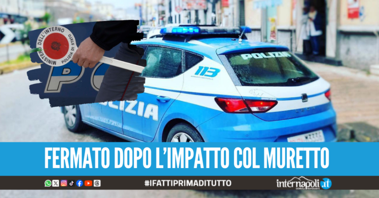 Non si ferma all'alt e tenta di investire un agente, arrestato 29enne a Napoli