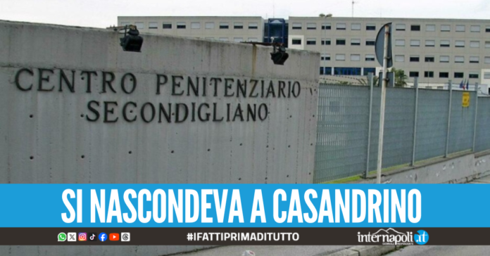 Evade dal carcere di Secondigliano, detenuto riacciuffato dopo 15 giorni di latitanza
