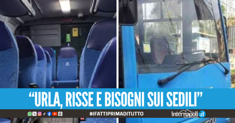 Sangue sull'autobus dei Paesi Vesuviani, l'allarme dei conducenti: "Saliamo a bordo con paura"