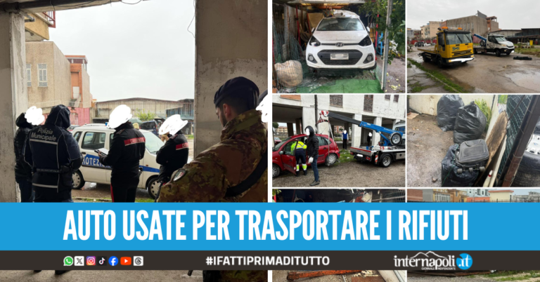 Discariche abusive, garage e officina "fuorilegge": scatta il maxi sequestro a Casoria
