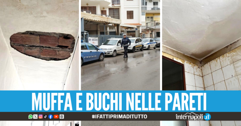 Case sovraffollate e in stato di degrado nel Napoletano, disposto lo sgombero