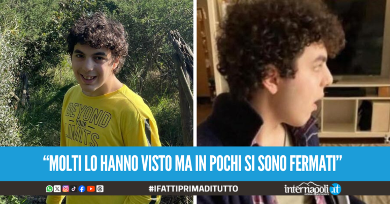 Aldo scomparso a Pozzuoli e ritrovato dopo poche ore, la madre: "Salvato dall'umanità di due sconosciuti"