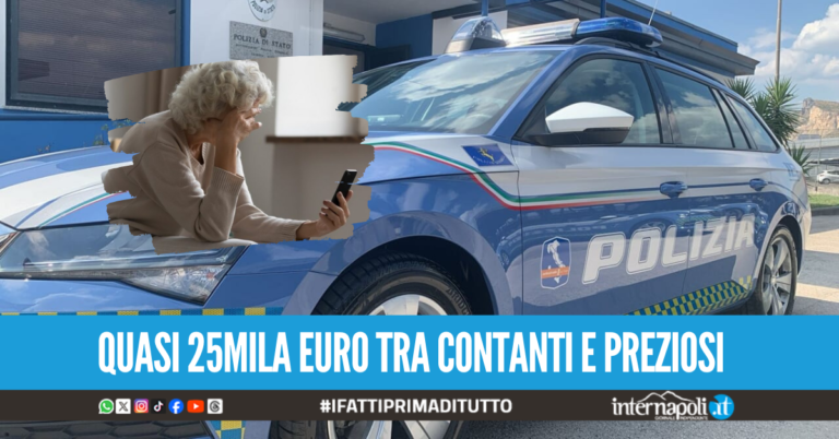 Da Napoli al Lazio per truffare l'anziana, arrestati dopo la fuga contromano in autostrada