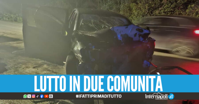 Tragico frontale tra due auto, 50enne del Vesuviano muore dopo l'impatto