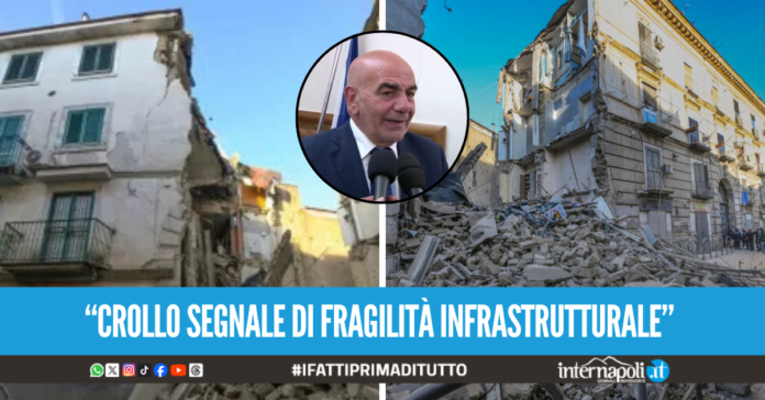 Crollo palazzo a Casoria, il presidente dell'EIC: 